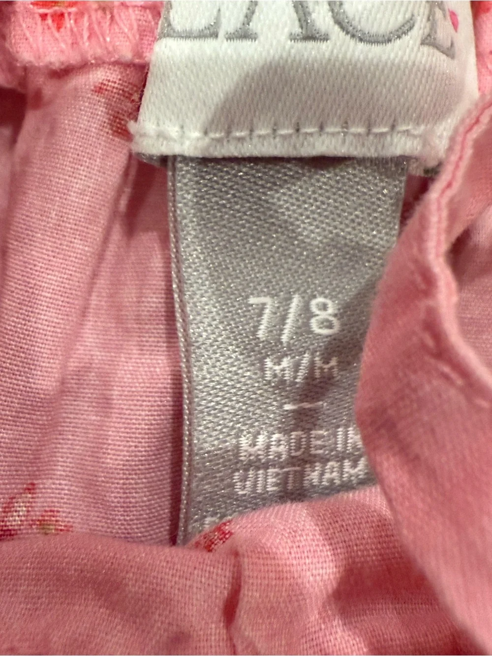 The Children's Place Pink Floral Spaghetti-Strap Sundress